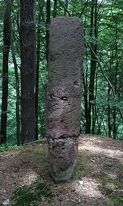 Le menhir de Pirmasens, situé à proximité de Lemberg