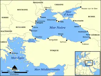 Description de l'image Mer Noire (carte).png.