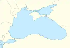 Localisation de la Turquie sur la Mer Noire