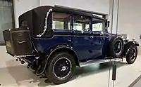 Mercedes-Benz Type Nürburg 460, année 1929, arrière