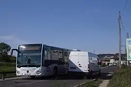 En mai 2020 Ligne 30-05 vers Sartrouville au sud de la rue de Saint-Germain