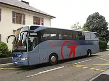 Mercedes-Benz Tourismo sur la 552.