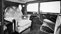 Mercedes-Benz Type Nürburg 460 Papamobile, intérieur