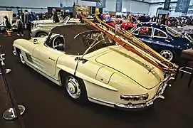 Mercedes-Benz 300 SL cabriolet.