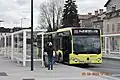 Mercedes Citaro C2 mild-hybrid n°636 sur la ligne C au PEM.