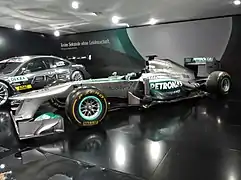 Mercedes termine vice-championne du monde avec la F1 W04 en 2013