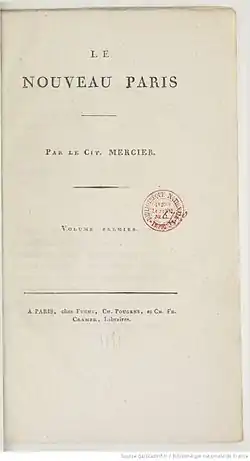 Image illustrative de l’article Le Nouveau Paris