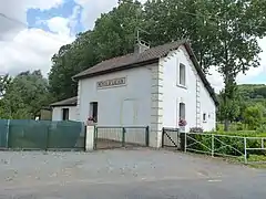 Ancienne halte de Merck-Saint-Liévin.