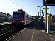 Gare de Lagny - Thorigny, desservie par la ligne Paris-Meaux via Chelles.