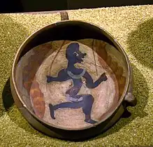 Nubien dansant. Poterie méroïtique, IIe-IIIs. ap. J.-C.