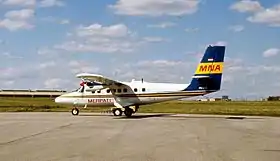 Un DHC-6 Twin Otter de Merpati en 1975