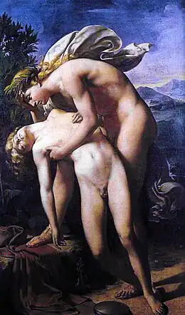 La Mort d'Hyacinthe (1810), Gray, musée Baron-Martin.