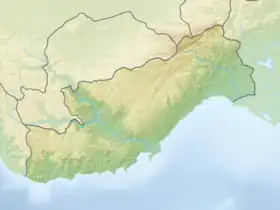 Voir sur la carte topographique de la province de Mersin