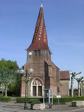 Église Saint-Maurice de Mervans (Saône-et-Loire).