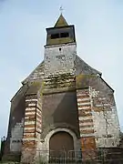 Le clocher de l'église.