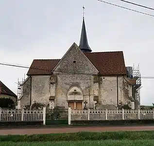 Façade de l'église