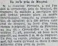 Un lec'h découvert à Mespaul en 1927 par le chanoine Pérennès (journal La Dépêche de Brest et de l'Ouest du 27 novembre 1927.