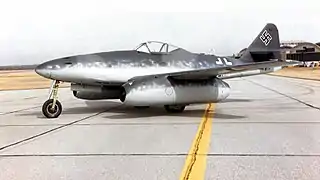 Messerschmitt Me 262 (1944) premier avion de chasse à moteur à réaction opérationnel de l'histoire