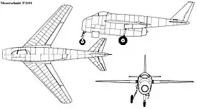 vue en plan de l’avion