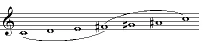 Mode 1 de Messiaen