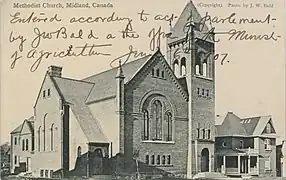 Eglise méthodiste, 1907