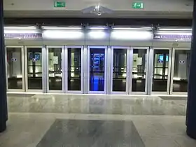 Intérieur de la station.
