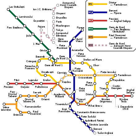 Image illustrative de l’article Métro de Bucarest