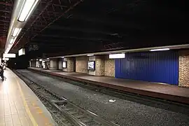 Station Waterloo, vue intérieure.