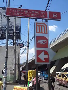 Image illustrative de l’article Ligne 6 du métro de Mexico