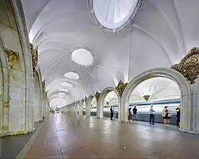 Image illustrative de l’article Paveletskaïa (métro de Moscou, ligne Zamoskvoretskaïa)