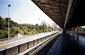 Station de métro Malpassé.