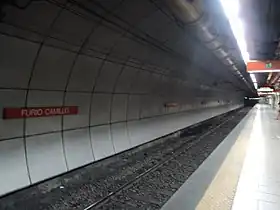 Image illustrative de l’article Furio Camillo (métro de Rome)