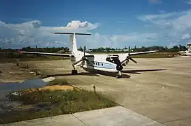 Un de Havilland Canada DHC-5 Buffalo similaire à celui qui s'est écrasé.