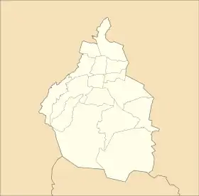 (Voir situation sur carte : district fédéral de Mexico)