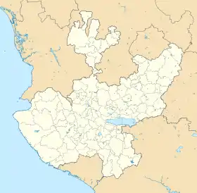 Voir sur la carte administrative du Jalisco