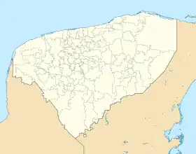 Voir sur la carte administrative du Yucatán