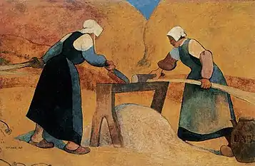 Les Teilleuses de lin (1889), collection particulière.