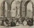 Décor de la première scène de l’acte V (Opéra de Paris, 1875)