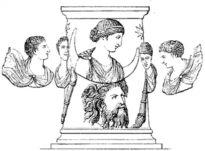 Séléné, Phosphoros et Hespéros.