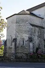 Église Saint-Sulpice de Meyronnechapelle latérale Est