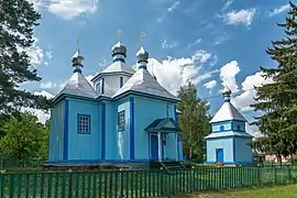 Eglise st-Nicolas, classée de Mezirichka.