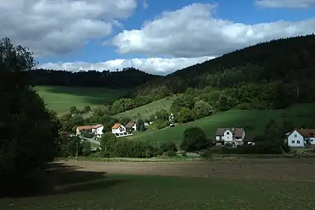 Le hameau de Mezihoří.