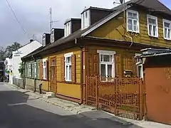 Vieilles maisons en bois