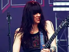 Mia Coldheart au Hellfest 2011