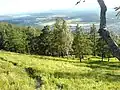 La ville de Miass vue des monts Ilmen