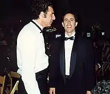 Michael Richards et Jerry Seinfeld au Emmy Awards, 1992