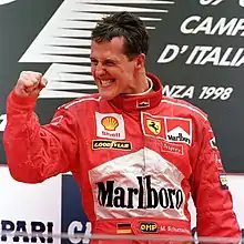 Michael Schumacher en 1998