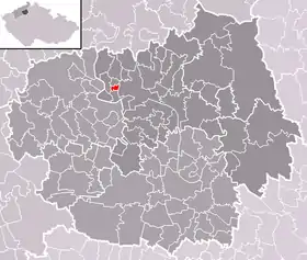Localisation de Michalovice