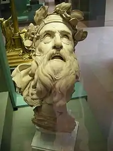 Chrysès, prêtre d'Apollon (vers 1740), Paris, musée du Louvre.