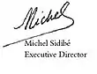 Signature de Michel Hamala Sidibé